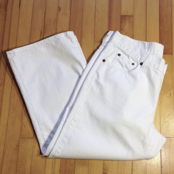 Lucky Brand Dungarees Classic Cropped Jeans - Picture 4 of 7